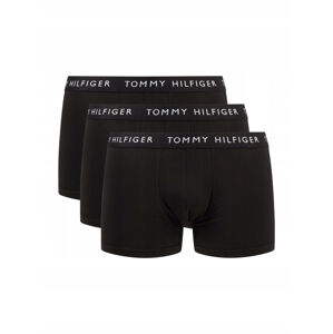 Tommy Hilfiger pánské černé boxerky 3 pack - XL (0VI)